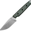 HX Outdoors Maverick Fixed Blade Knife Green