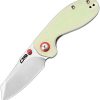 CJRB Maileah Linerlock Folding Knife Glow G10 2.38" AR-RPM9