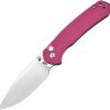 CJRB Pyrite Pink G10 Folding Knife AR-RPM9 Button Lock 3.13"