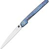 CJRB Lanky Linerlock Folding Knife 3.5" S90V Timascus