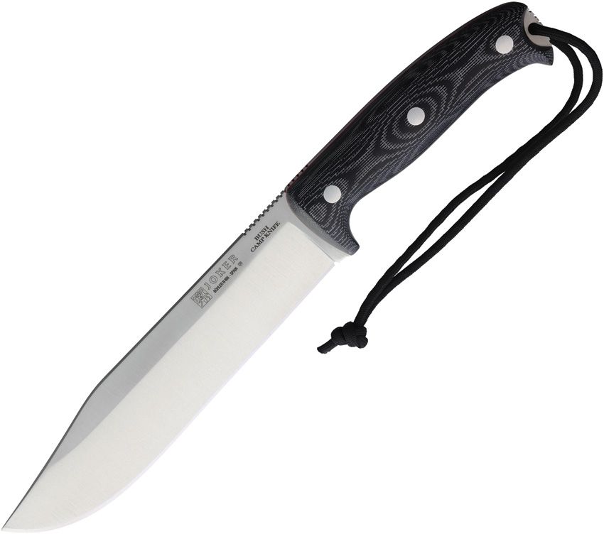 JKRCM146.jpg Joker Bushcamp Fixed Blade Knife 7.88" Bohler N695 w/ Sheath