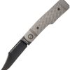 Jack Wolf Knives Gunslinger Folding Knife 3.25" S90V Gray Titanium