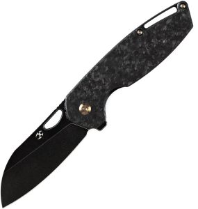 Kansept Model 6 Framelock Folding Knife 3.25" CPM-20CV Carbon Fiber
