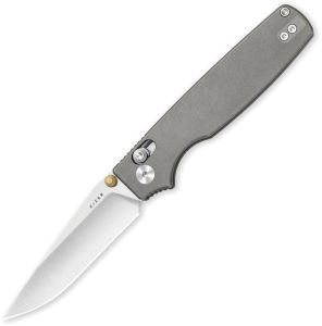 Kizer Cutlery Original 2 Folding Knife Clutch Lock Gray S45VN 3.13" Blade