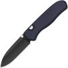 Kizer Cutlery Drop Bear Zero Folding Knife 3.13" Elmax Blade Blue