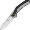 Kizer Cutlery Draca Linerlock Folding Knife S45VN Gray 3.38"