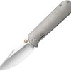 KI4784A1-1.jpg Kizer Cutlery Harpoon Fold Framelock Gray Stonewash Elmax