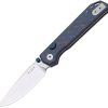Kizer Cutlery Begleiter 2.9 Button Linerlock Blue/Black Micarta