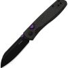 KIV3698A1-1.jpg Kizer Cutlery Renissance Button Linerlock Folding Knife 3" Black