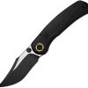 Kizer Cutlery Pioneer Linerlock Folding Knife 3.25" Black G10
