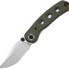 Kizer Cutlery Pioneer Linerlock Folding Knife 3.25" 14C28N Green G10