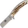 Bull Cutter Fixed Blade Stag