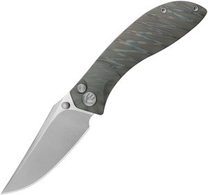 KB Knives Stingray Button Lock Folding Knife Red 3.13" Blade