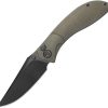 KB Knives Stingray Button Lock Folding Knife 3.13" M390 Bronze Ti