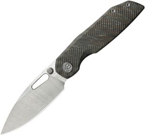 KB Knives Sear Framelock Folding Knife 3" S90V Blade Red Ti