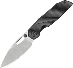 KB Knives Sear Framelock Folding Knife 3" S90V Black DLC Ti