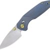 Aero Crossbar Lock Blue Ti
