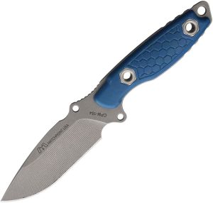 Matchpoint USA Pro Elite Fixed Blade 4" CPM-154 Blue Micarta