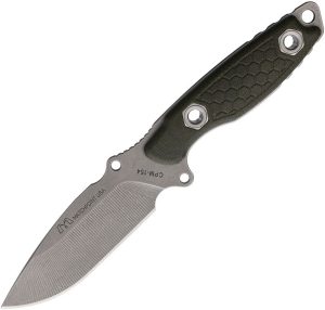 Matchpoint USA Pro Elite Fixed Blade 4" CPM-154 OD Green Micarta w/ Sheath