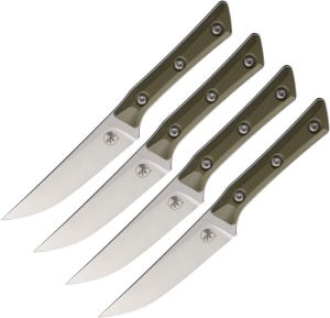 MCT360010SETOD-1.jpg 4.5" Steak Set SW OD Green G10