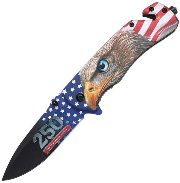 Linerlock A/O 250th Eagle