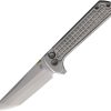 Chop 2 Button Lock Grid Silver