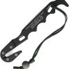 ON1414-1.jpg Ontario Model 2 Strap Cutter Fixed Blade Knife 0.5" Stainless