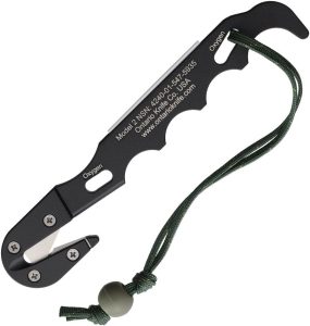 ON1414-1.jpg Ontario Model 2 Strap Cutter Fixed Blade Knife 0.5" Stainless