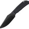 Barracuda Fixed Blade Black