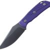 Barracuda Fixed Blade Purple