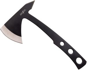 Perfect Point Throwing Axe Black - Full Tang Spike