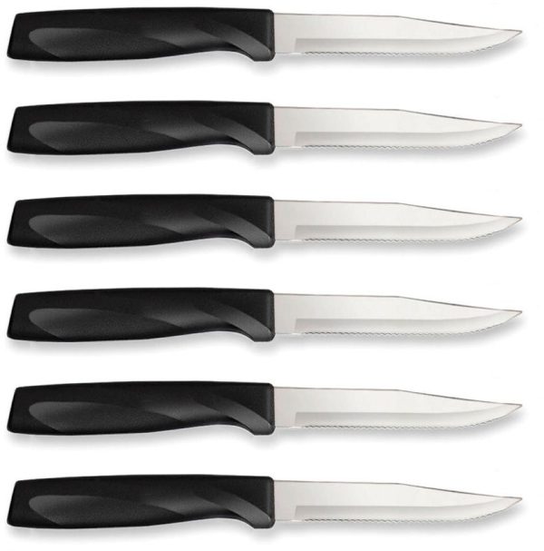Anthem Serrated Steak Set Blk