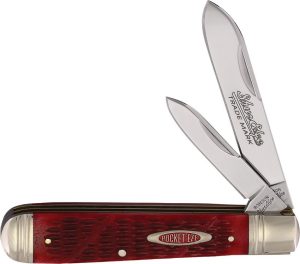 Robeson English Jack Red Bone Folding Knife 4.5" Closed