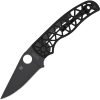 Spyderco Edgerati 3.5 Compression Lock Folding Knife Black