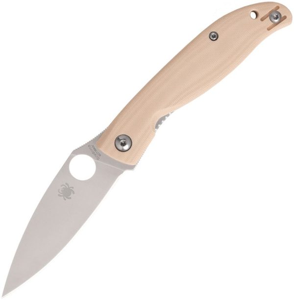 Spyderco Mantra 4 Folding Knife 3.25" 8Cr13MoV White G10