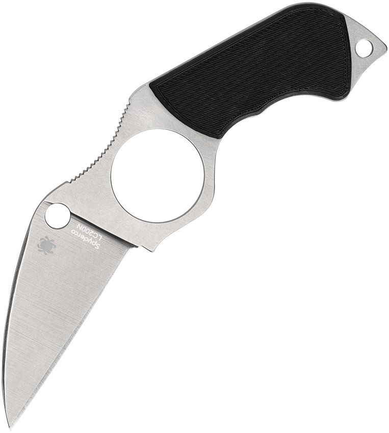 Spyderco Swick 5 Fixed Blade Knife 2.75in Black