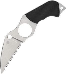 Spyderco Swick 6 Fixed Blade Knife 2.75 Black