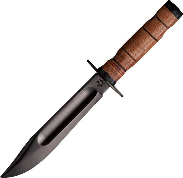 J. Adams Sheffield Israeli Commando Knife - Carbon Steel