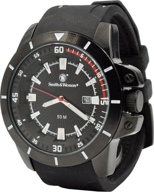 Smith & Wesson Trooper Watch White Stitched