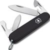 Victorinox Recruit 3.25" Folding Knife Black ABS Handle