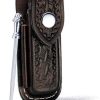 Victorinox Zermatt Medium Brown Leather Belt Pouch with Sharpening Steel