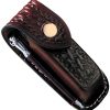 Victorinox Zermatt Large Belt Pouch Brown Leather w/ Sharpening Steel