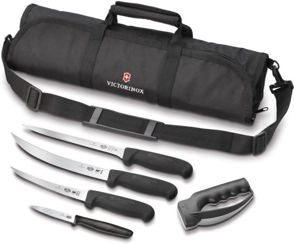 Victorinox Fish Fillet Kit with 4 Knives and Storage Roll