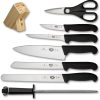Victorinox 8-Piece Kitchen Knife Set with Storage Block