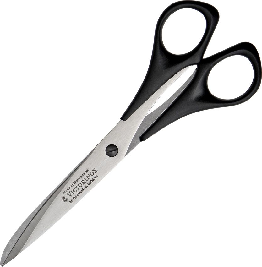 Victorinox 6" Household Scissors Black Stainless Steel