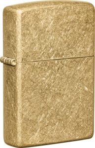 Zippo Classic Tumbled Brass Windproof Lighter