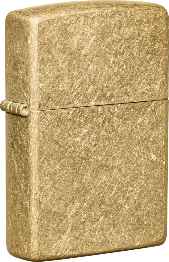 Zippo Classic Tumbled Brass Windproof Lighter