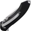 ABKT TAC Elite Linerlock Black Folding Knife 3" D2 Blade