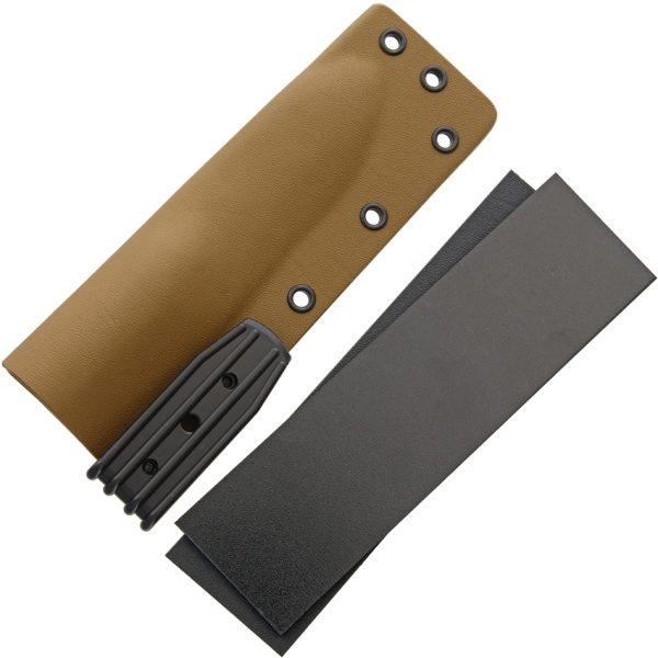 ABASK34TAN_add_01 Armory Plastics DIY Kydex Sheath Tan w/ AB 3 Clip