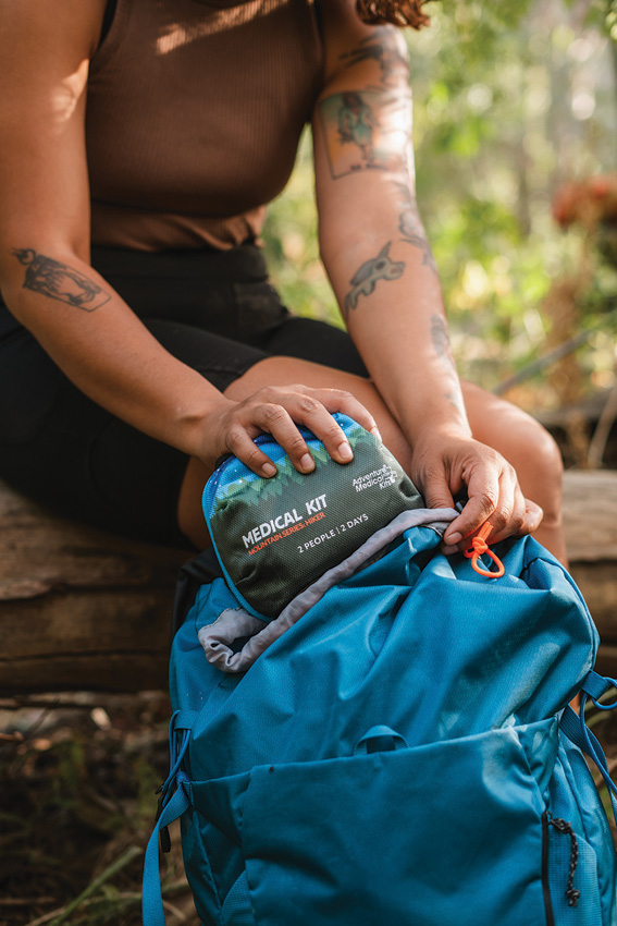 Adventure Medical Mountain Hiker Medical Kit - First Aid Kit for Camping